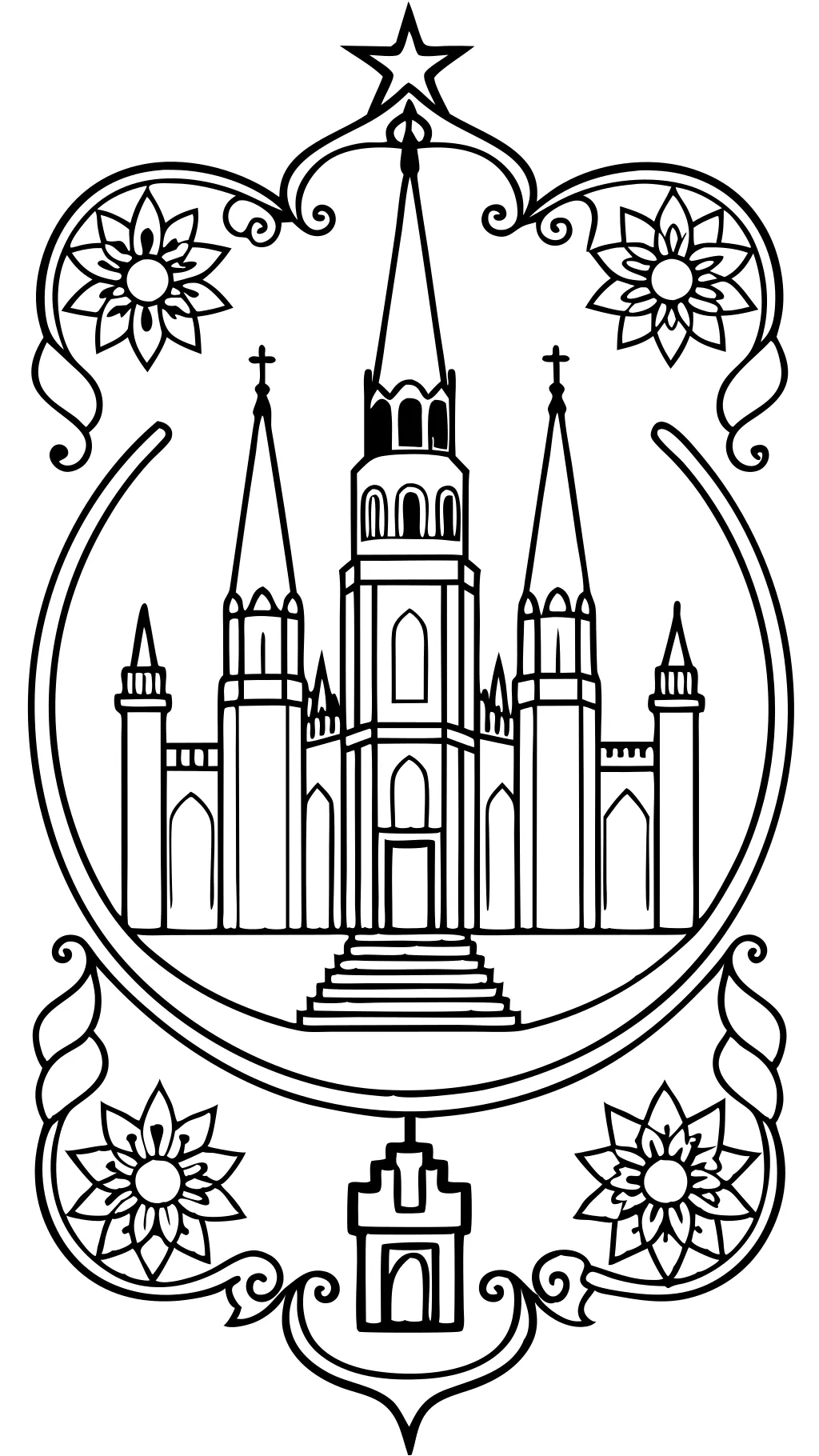 coloriages de l’église LDS